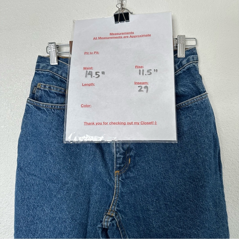 Ralph Lauren Lauren Jeans Co Petite Straight Leg Dark Washed Jeans Size 10 - Picture 3 of 5